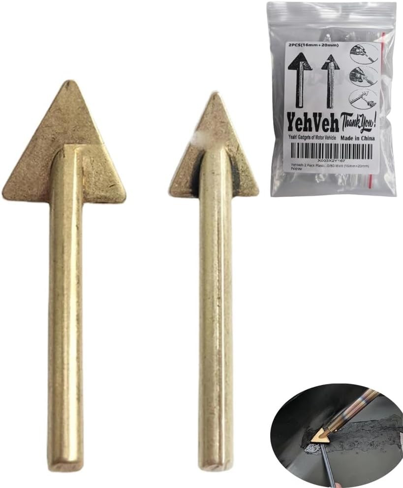 4PCS Copper Plastic Welding Tips Plastic Welder Tips Soldering Ir gallery
