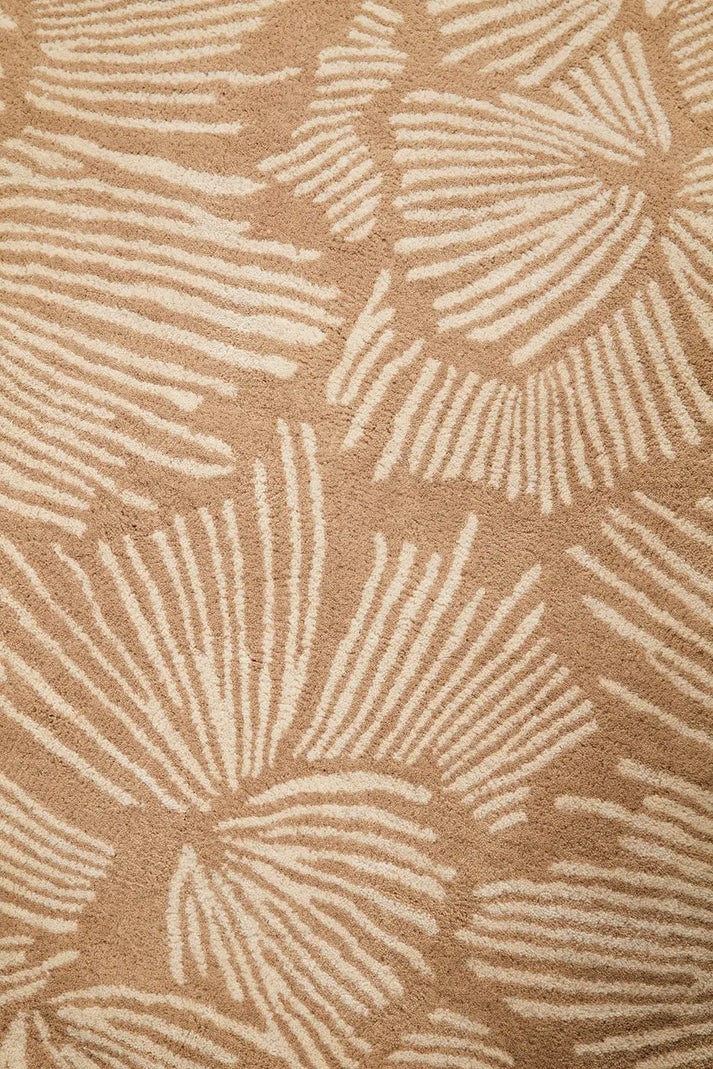 Hand Tufted Floral Abstract Area Rug - Handmade 100% Pure New Zealand Wool 8x10 gallery
