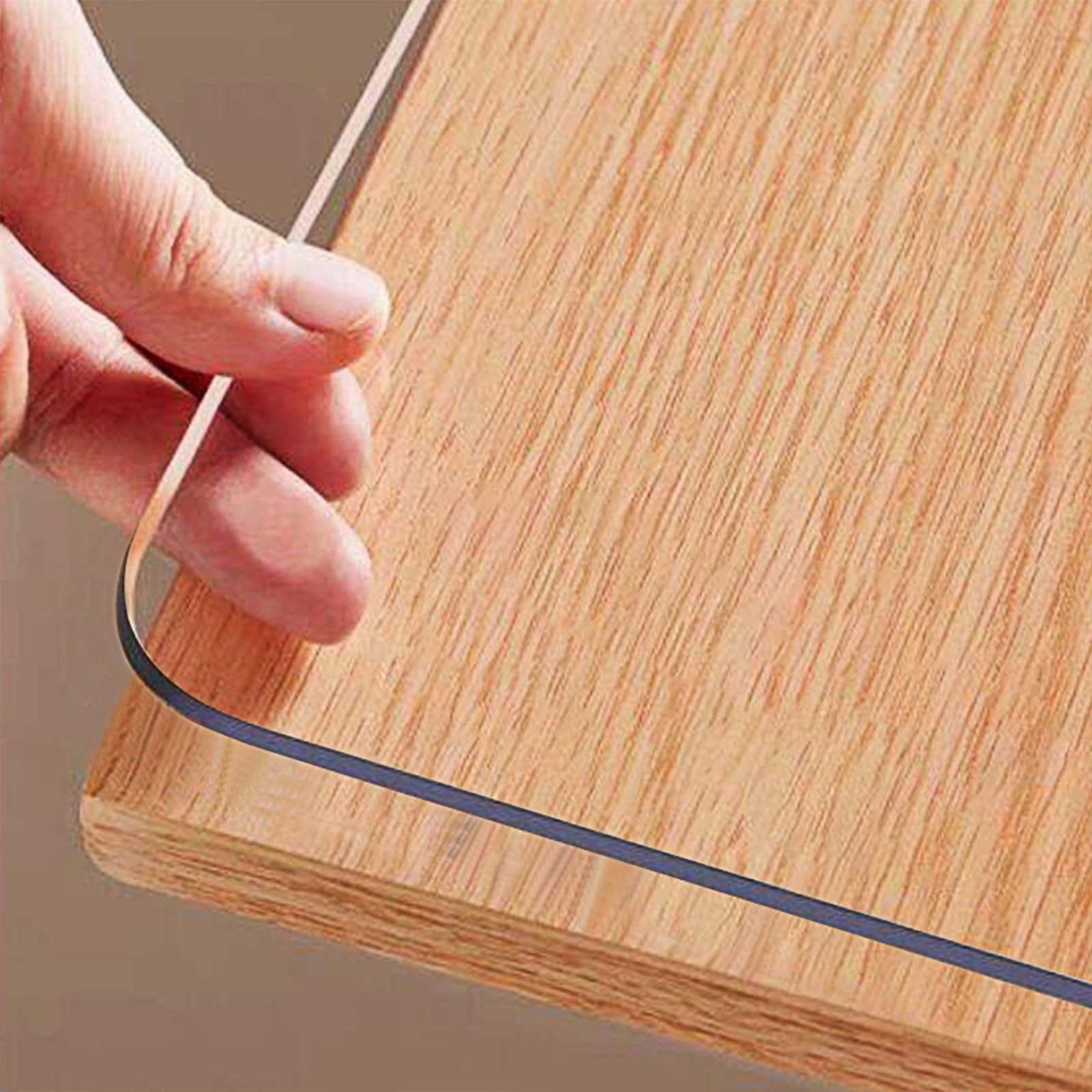 Clear Table Protector 36 x 60 Inch, 1.5mm Thick Plastic Table Cover, Waterpro... gallery
