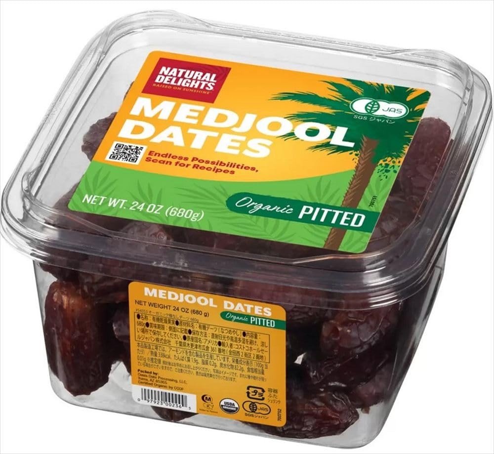Natural Delights Organic Pitted Medjool Dates 24 Ounce Healthy Snack gallery
