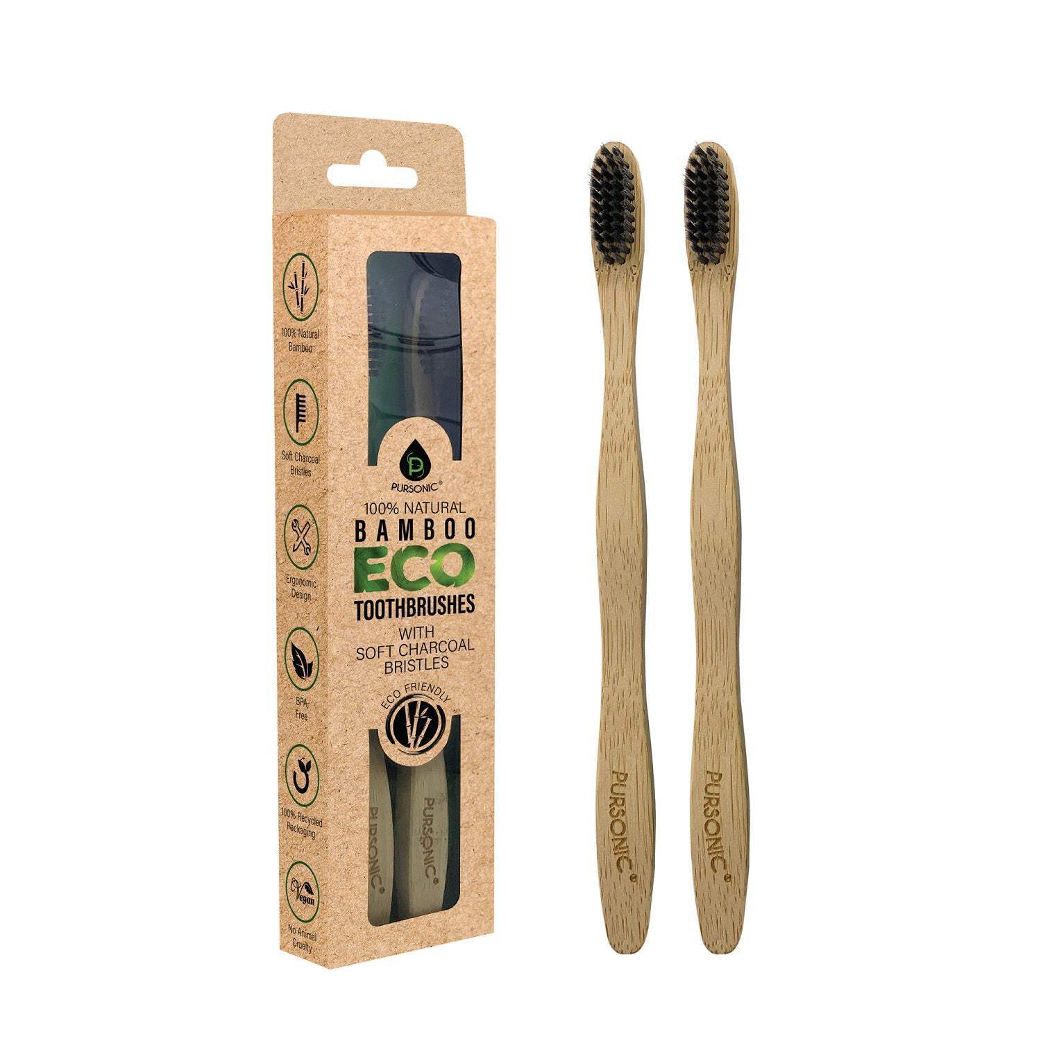 100% Natural Bamboo Toothbrush gallery