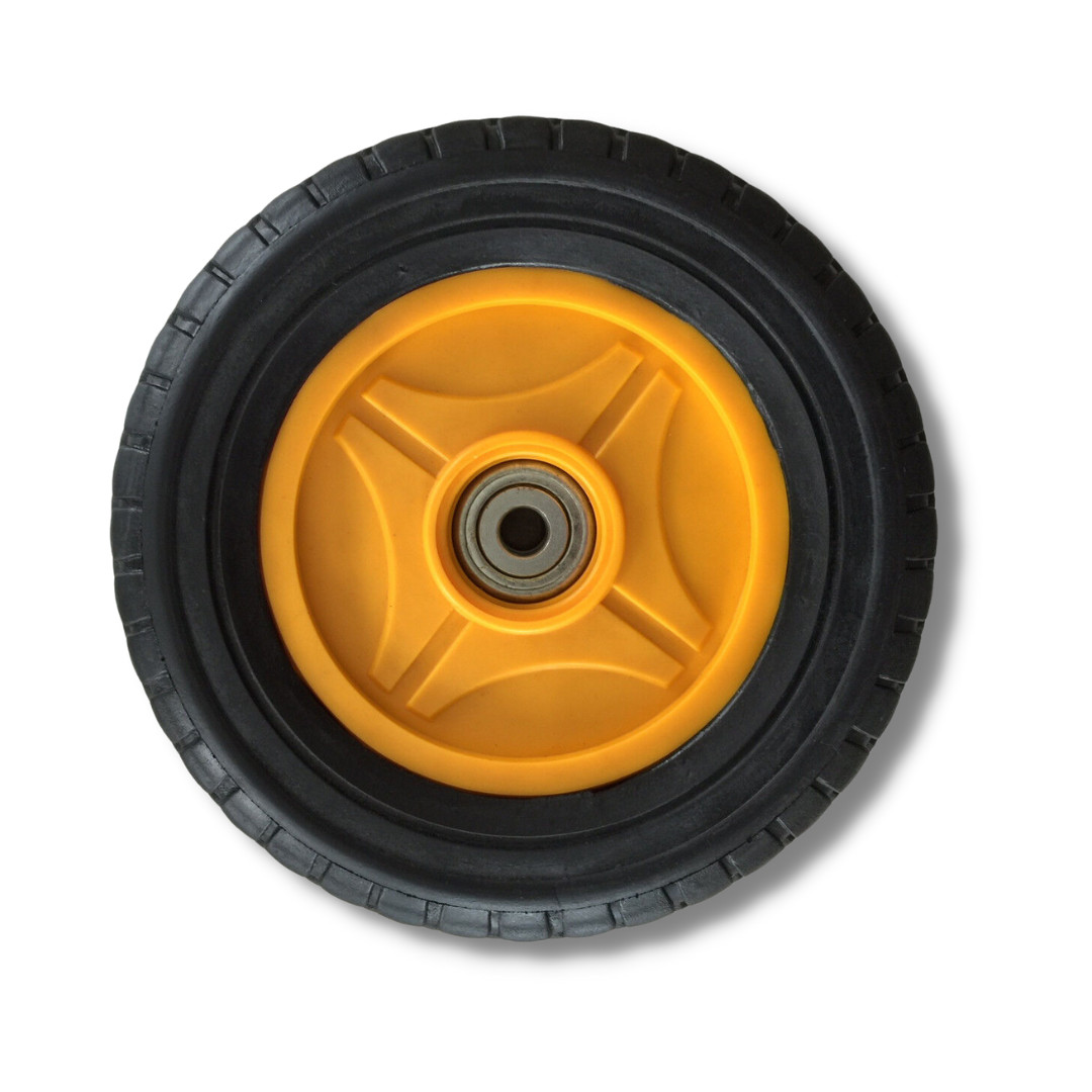 Mclane 8" Plastic Wheel w/double side bearing&tire Assy Rep. Part# 7058-8 gallery
