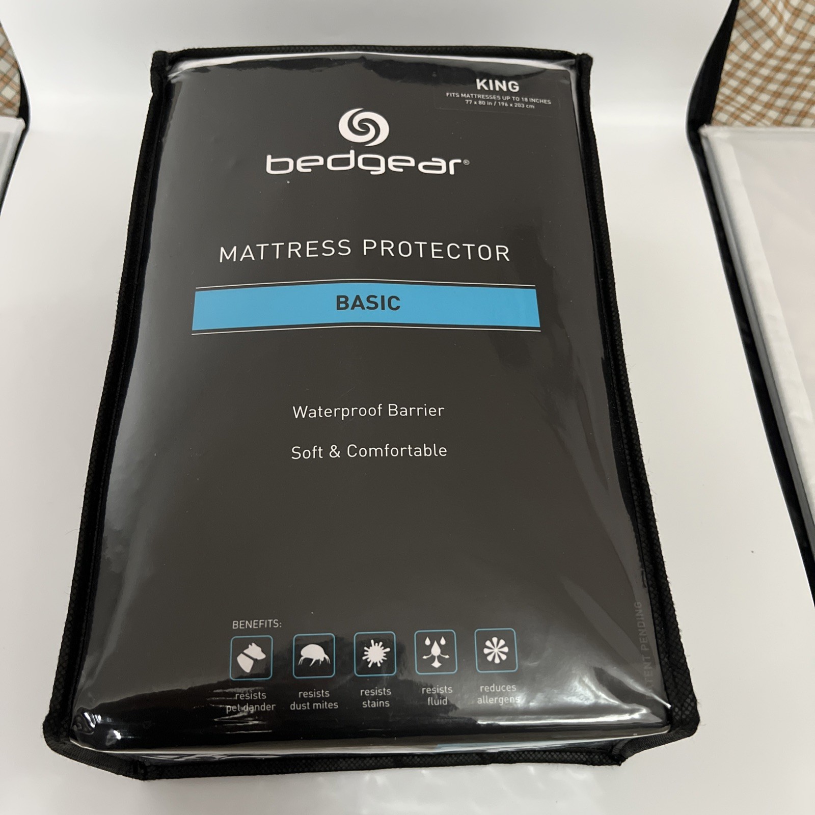 King Basic Mattress Protector - Lightweight, Noiseless, and Waterproof Fabric gallery
