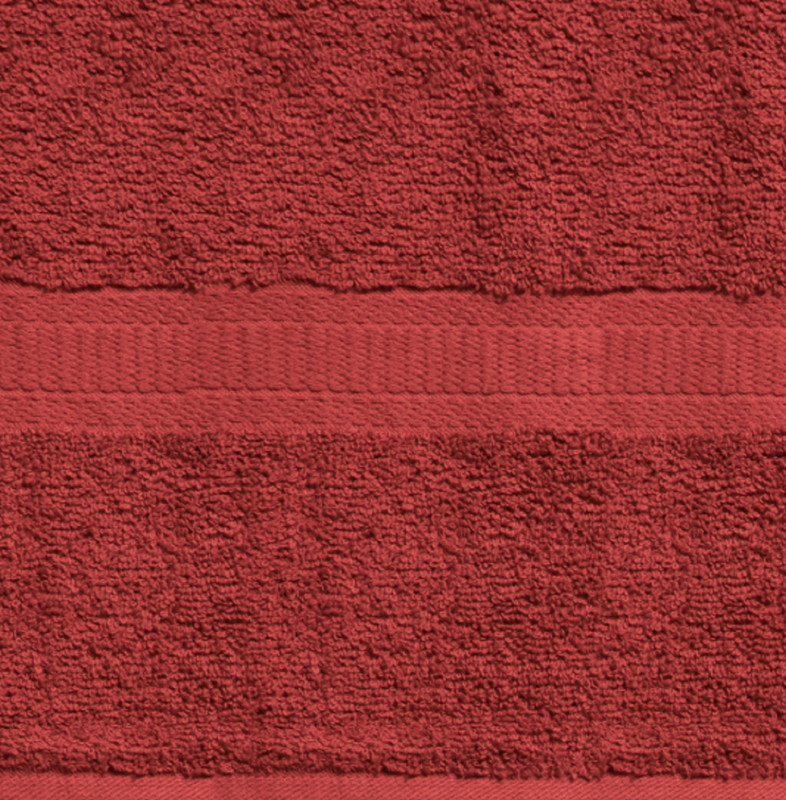 Mainstays Basic Bath Towel, Soft 100% Cotton and Highly Absorbent Bath Towel,Red gallery