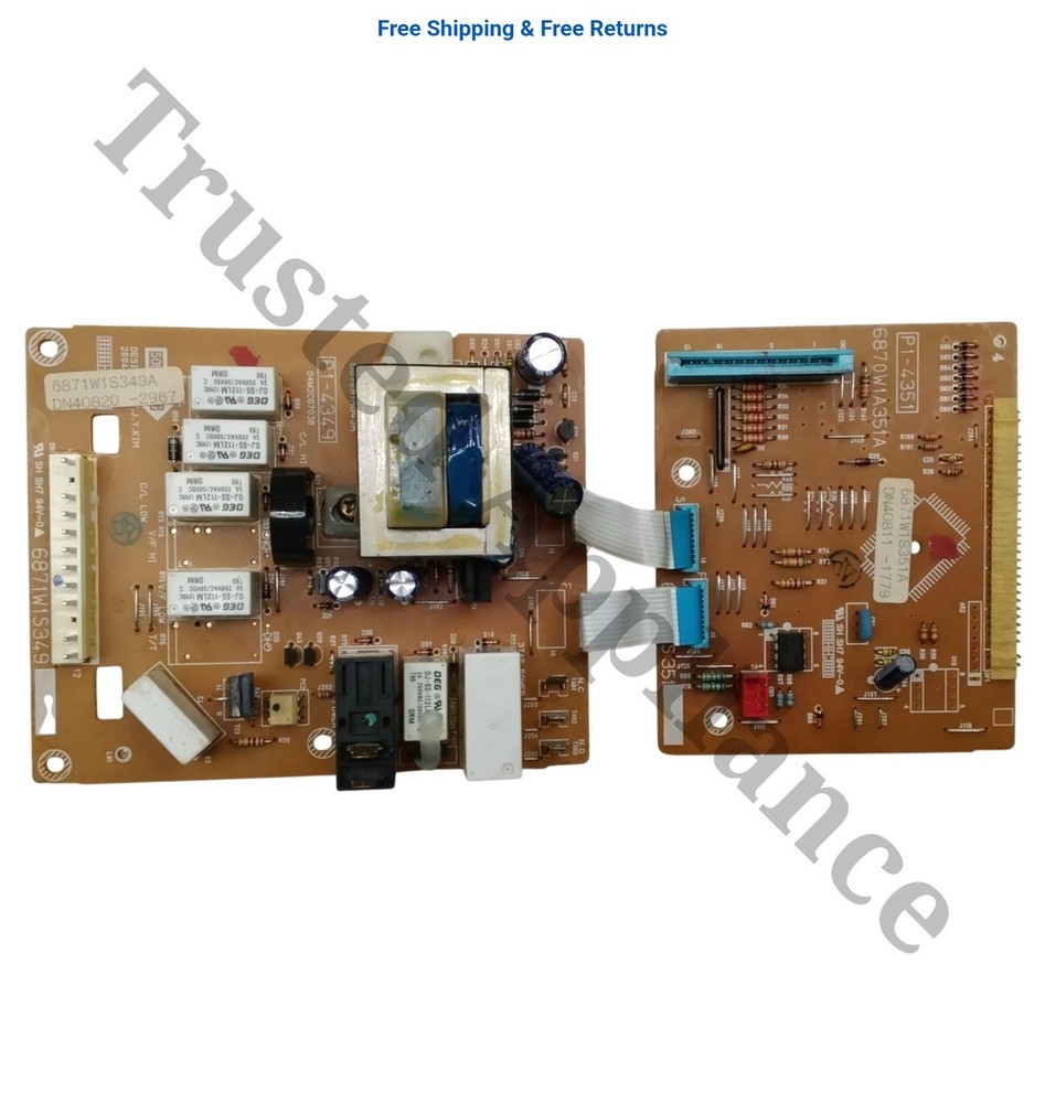 LG 6871W1S349A Microwave Control