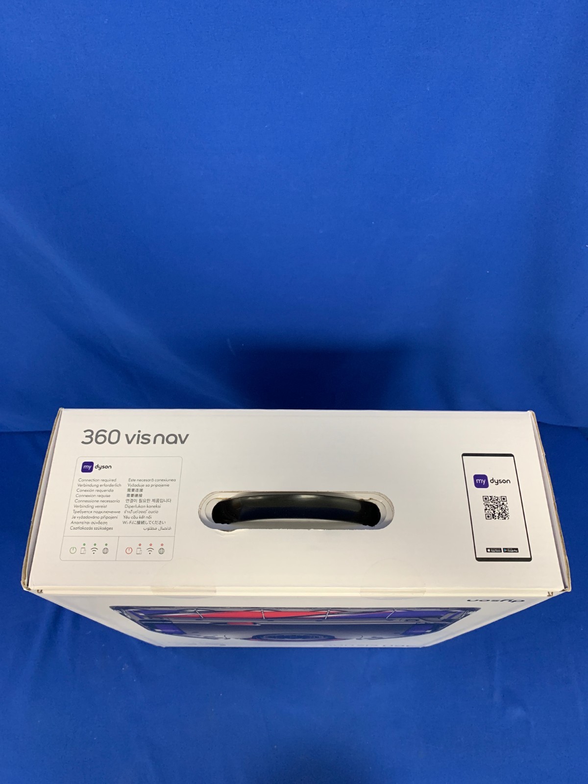 Dyson 360 Vis Nav Robot Vacuum In Blue/Nickle With Smart Navigation New gallery