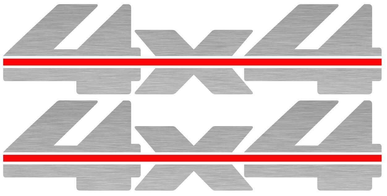 1988 - 1997 4x4 Decals for Chevy Silverado GMC Sierra 1500 2500 gallery