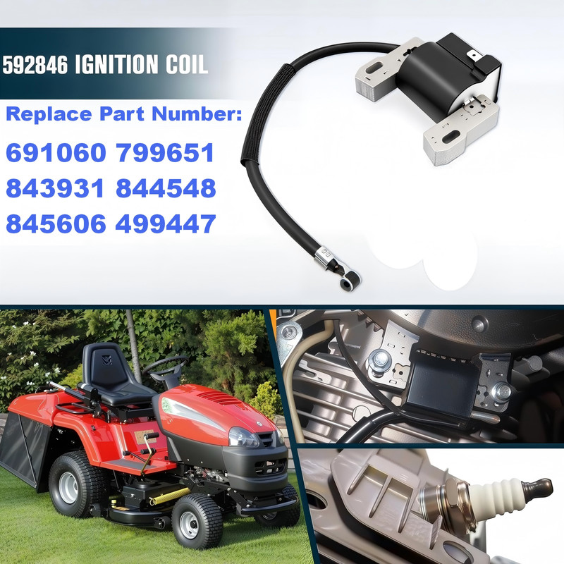 High quality Ignition Coil Replace Briggs & Stratton 592846 592376 691060 799651 gallery
