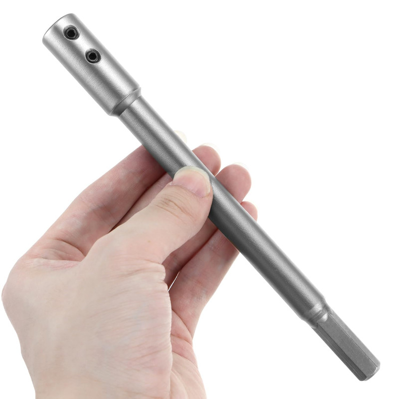 7” Extra Long Forstner Bit Extension 5-3/4” Reach for 3/8” Round or Hex Shaft gallery