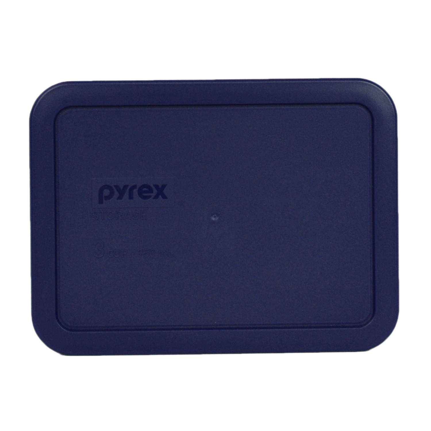 Pyrex Rectangular 3 Cup Storage Lid Cover Blue 7210-PC New for Glass Dish gallery