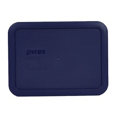Pyrex Rectangular 3 Cup Storage Lid Cover Blue 7210-PC New for Glass Dish