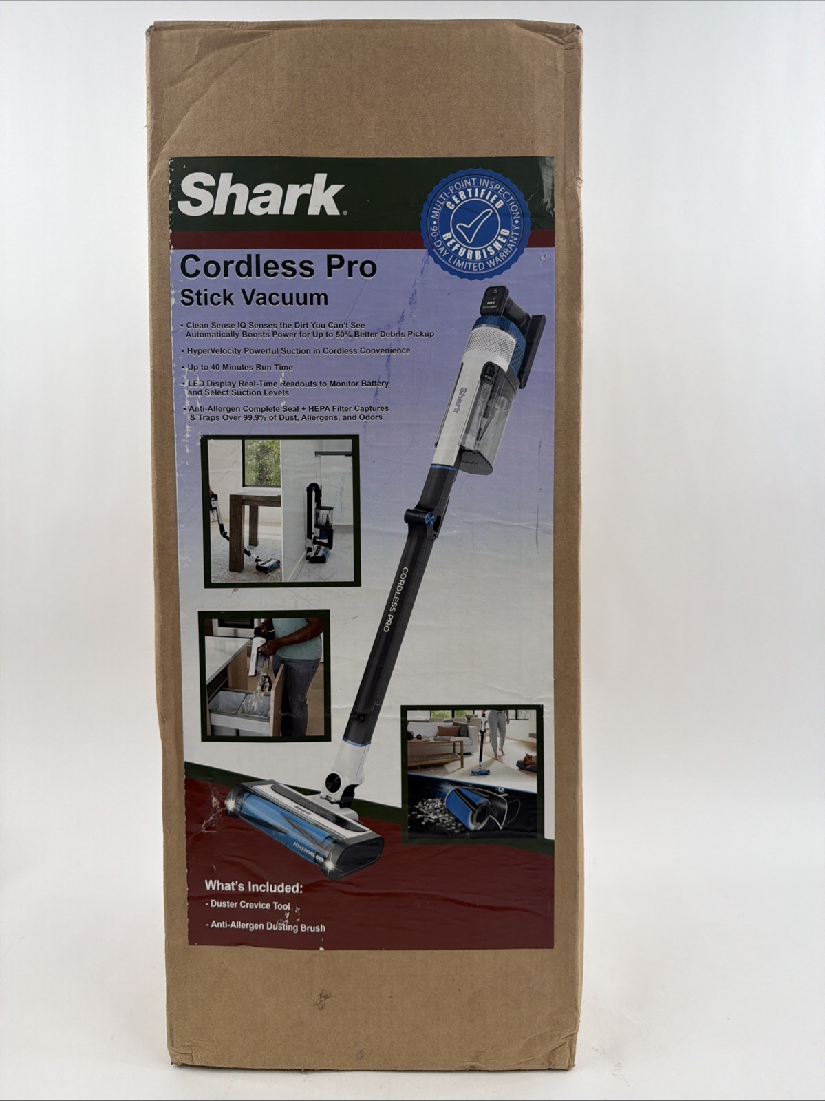 Shark Cordless Pro, With Clean Sense Technology, Power Fins (REFURBISHED) gallery