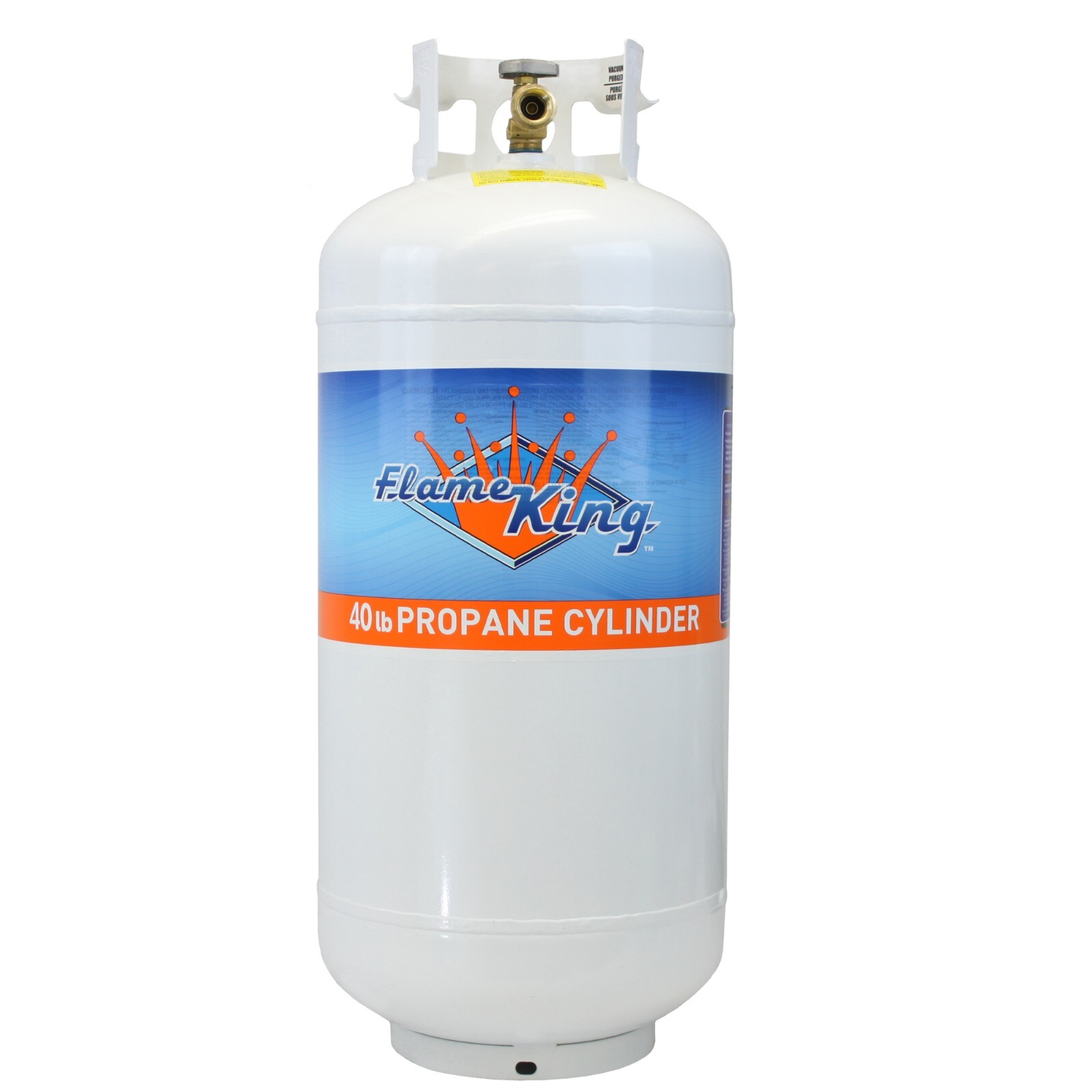NEW 40 LB Pound Steel Propane Tank Refillable Cylinder with OPD Valve gallery