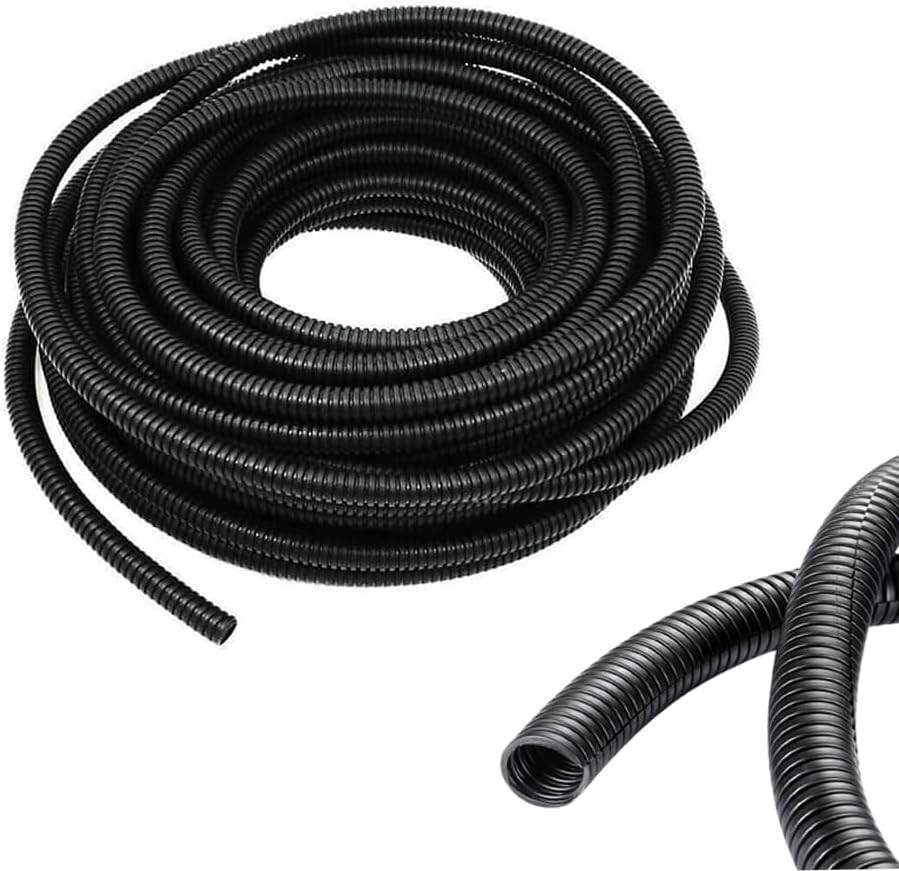 1/4 Inch Wire Loom Split Tubing 33 ft Cord Protector Electric Wir gallery