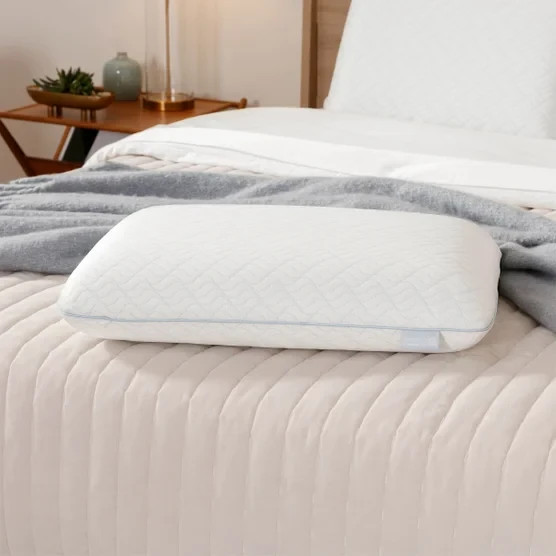 Tempur-Pedic Serenity Cooling Memory Foam Pillow Washable Cover Standard New gallery