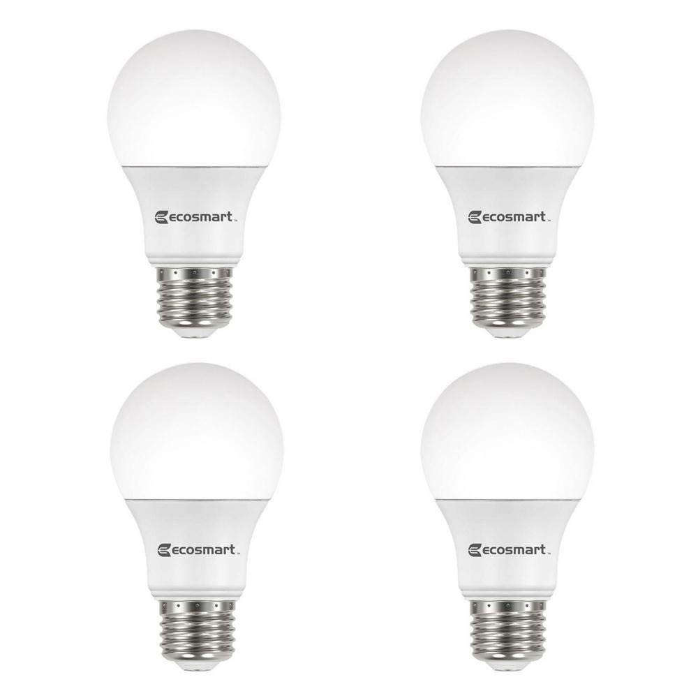 EcoSmart 60W Equivalent Soft White A19 Energy Star and Dimmable LED Light Bulb gallery