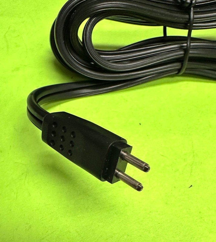 7ft Black 2-Pin Replacement Cord For Plug-In Transformer gallery