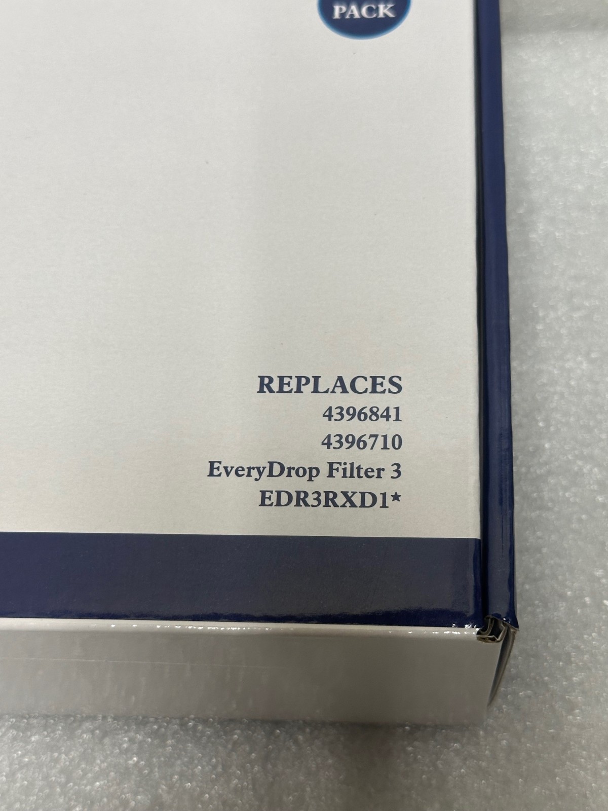 3 Pack Refrigerator Water Replacement Filter EDR3RXD1 4396841 4396710 #C gallery