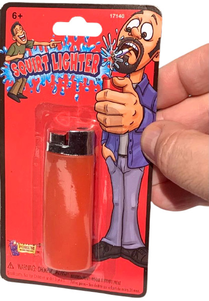 Funny PRACTICAL JOKE SET 6 Prank Kit Cigarette Squirt Pen Ring Lighter Squirting gallery