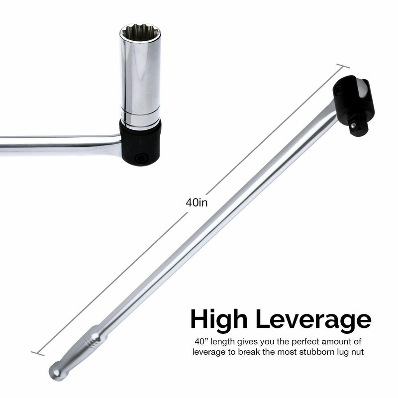 3/4 in. Drive 40 in. Extended Leverage Breaker Bar gallery