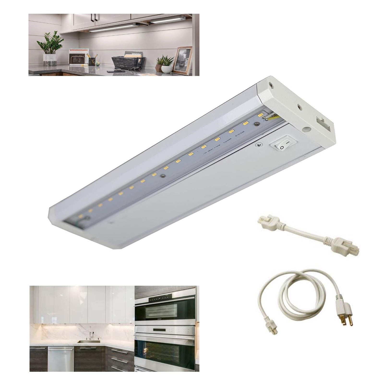 LED Under-Cabinet or Closet Lights - Dimmable, Direct Wire or Plug-in, 400-760 L gallery