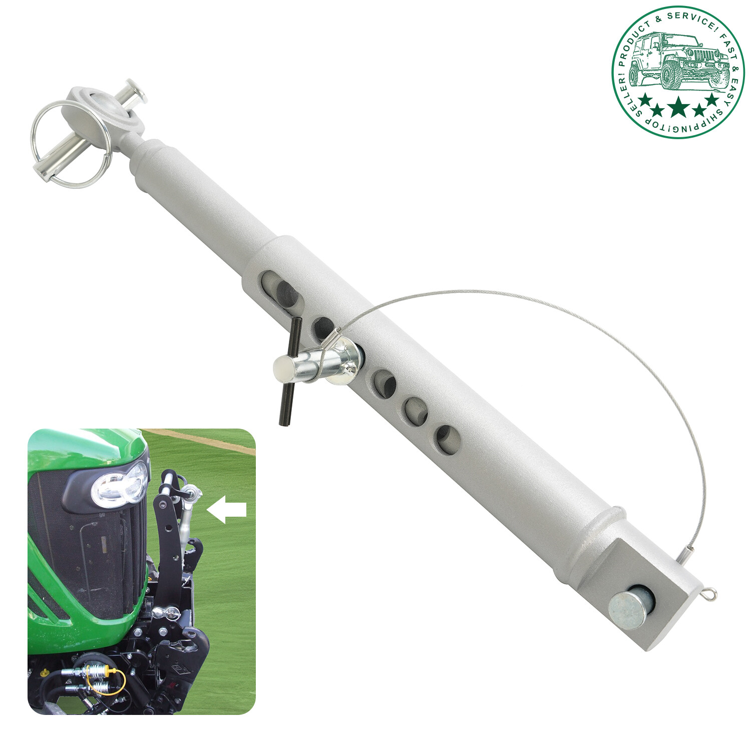 3 Point Hitch Stabilizer Kit Lift Link For John Deere 4120 4320 4500 4510 4520 gallery