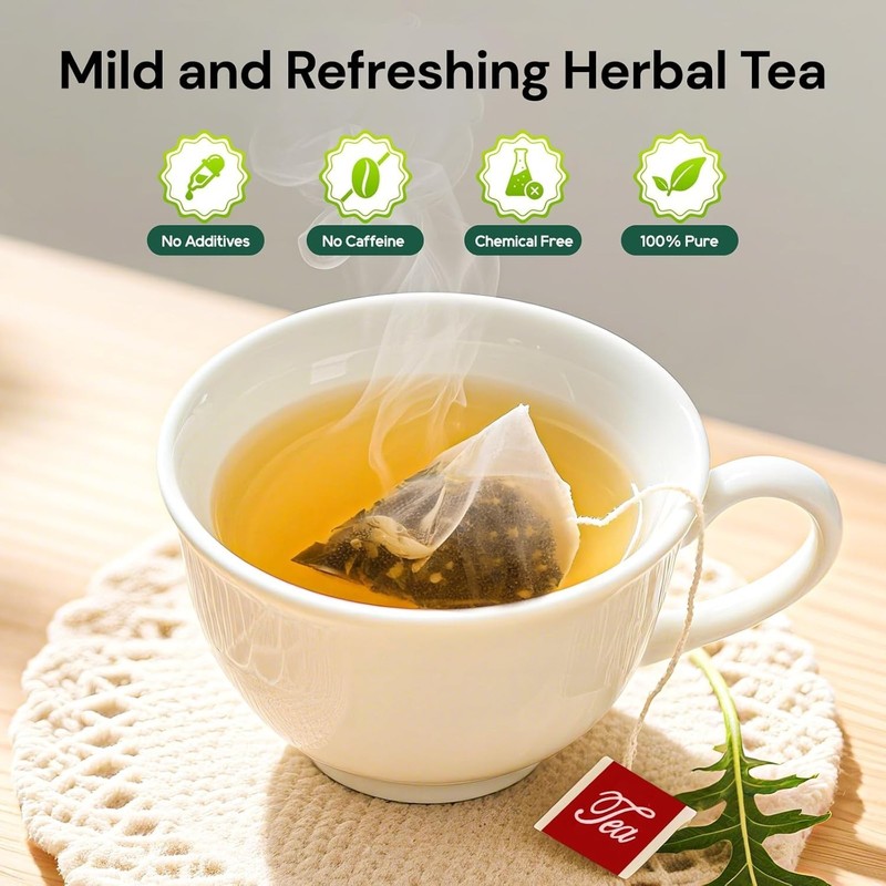 BeleePlanner Dandelion Leaf And Root Tea Bags, Natural Tea, 2 Pack/100 Bags gallery