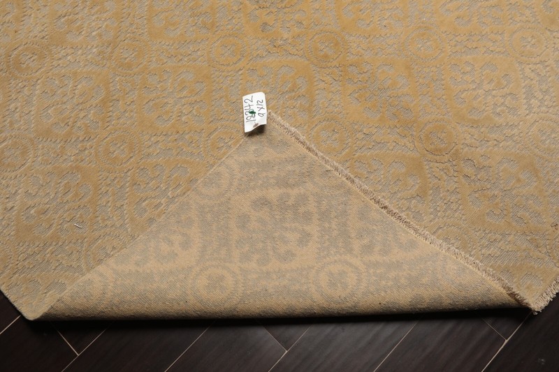 Mark Philips Hand Knotted Wool Loop & Cut High Low Pile Tibetan Area Rug 9'x12' gallery