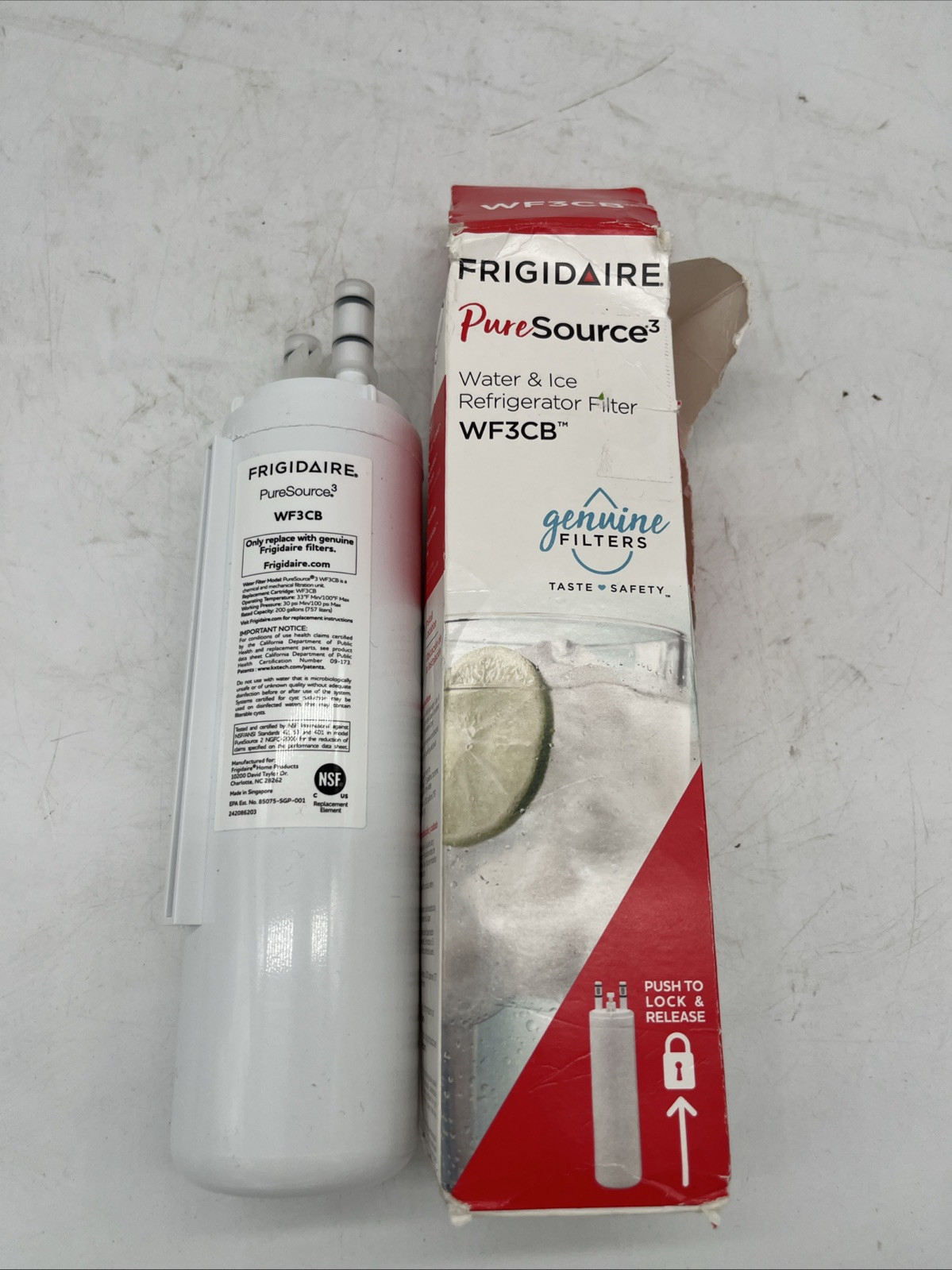 Frigidaire WF3CB Puresource3 Refrigerator Water Filter - White - (Pack of 1) gallery