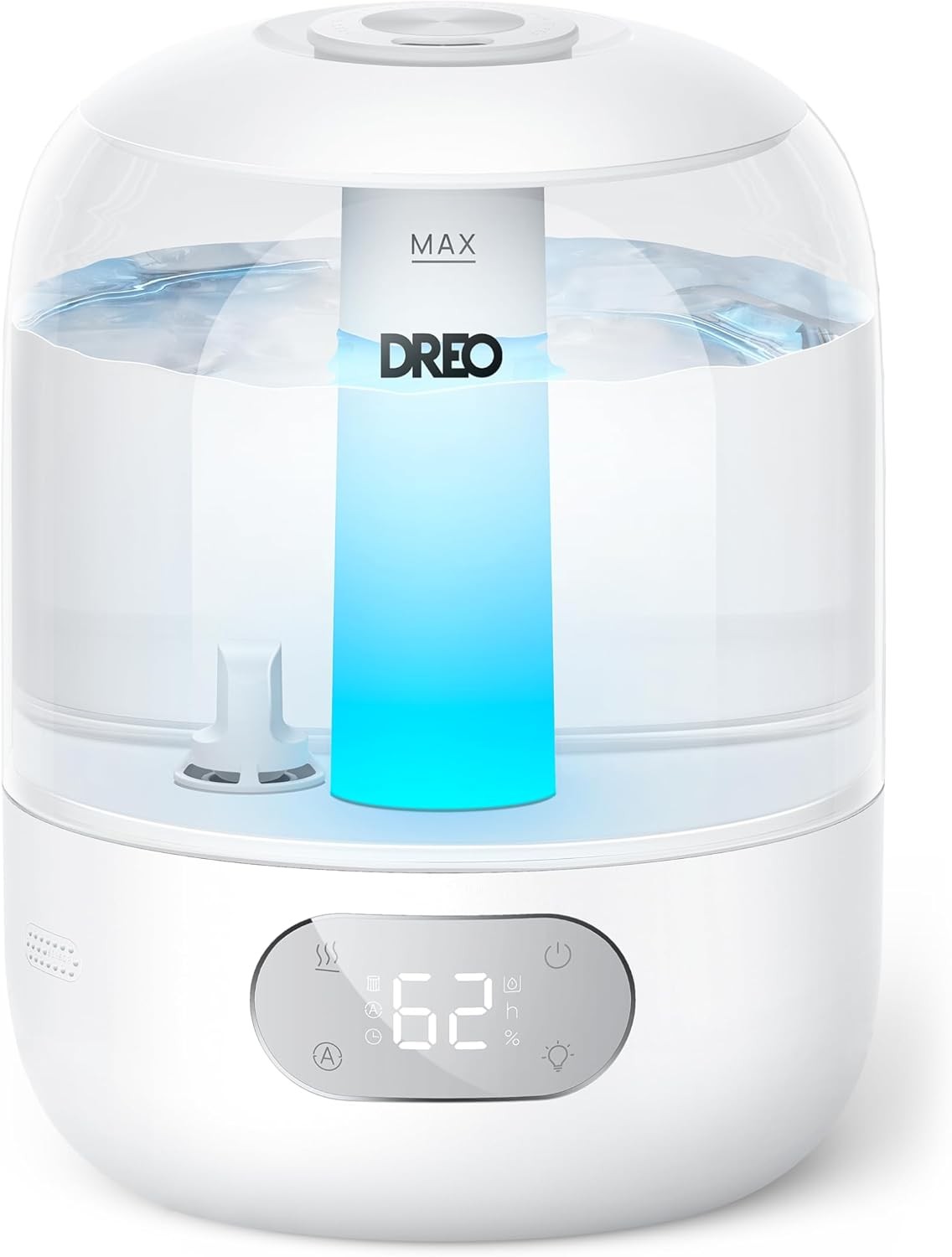Humidifiers for Bedroom, 3L Top Fill 30H & 26dB Quiet Runtime for Large Room gallery