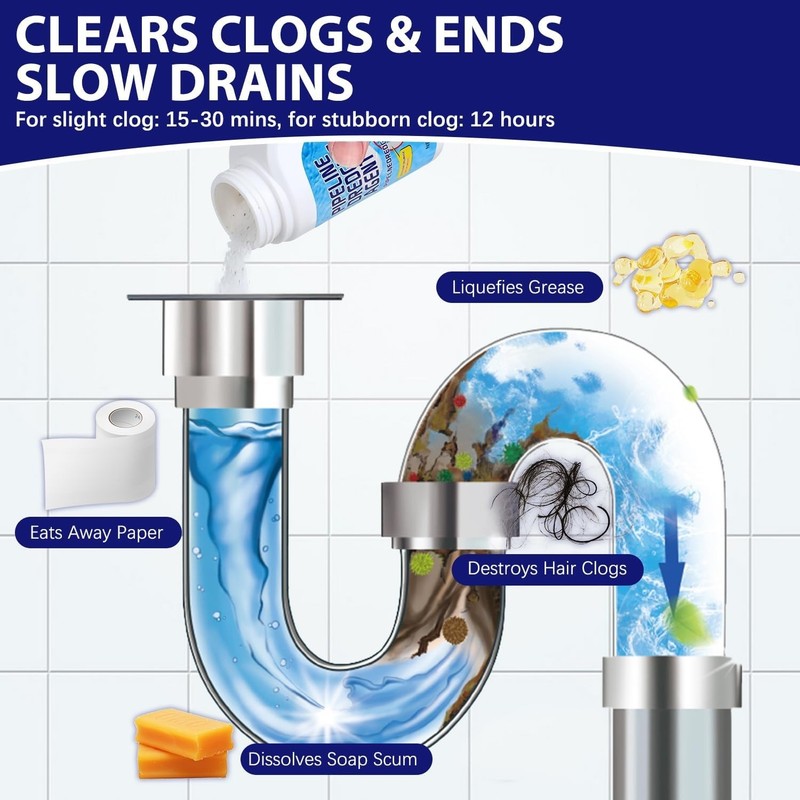 Powerful Pipe Dredging Agent,Pipeline Dredging Agent,Powerful Quick Cleaning Dra gallery