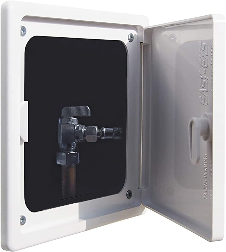 Access Panel 8x8 with Door (Max Opening 6.5x6.5) Plastic White (Medium 8''x8'')