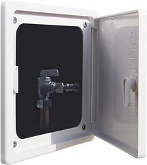 Access Panel 8×8 with Door (Max Opening 6.5×6.5) Plastic White (Medium 8”x8”)