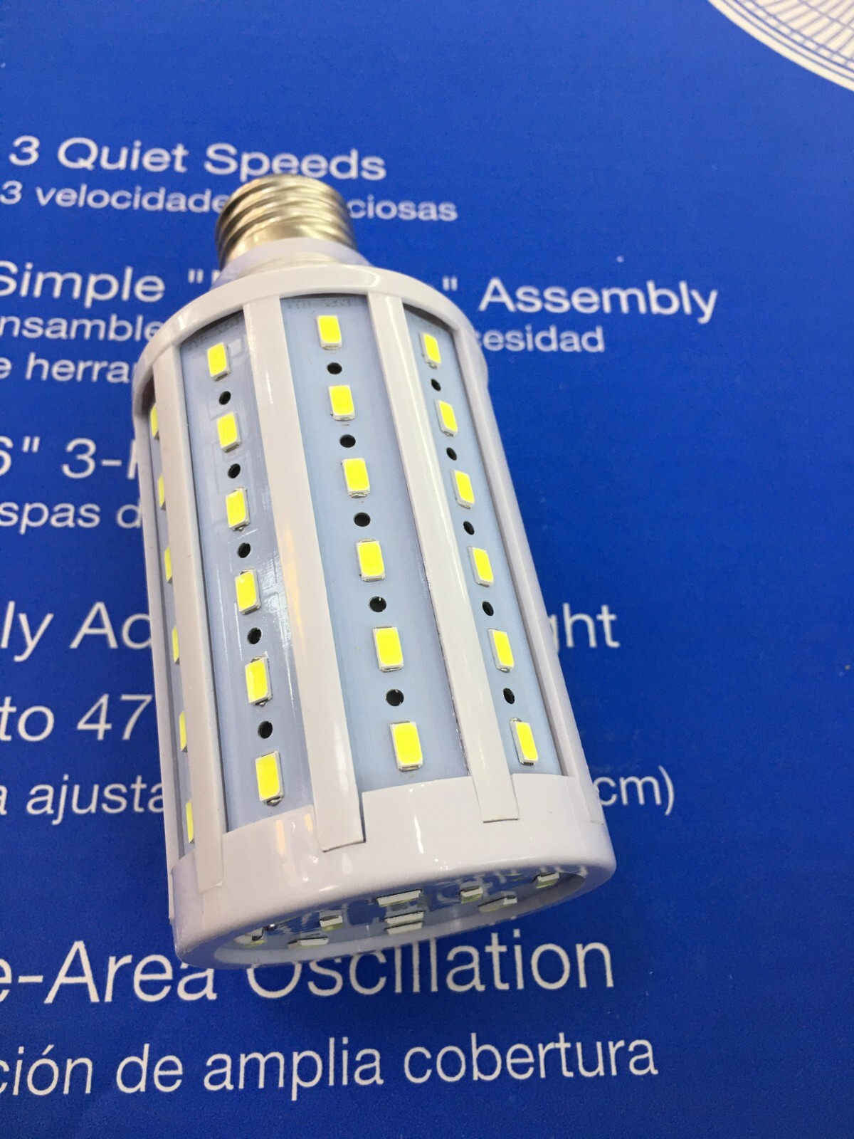 20W=150W LED CORN LIGHT BULB 6500K COOL WHITE FOR 85-265V gallery