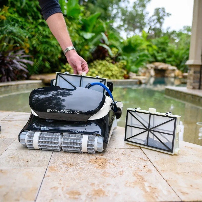 Dolphin Explorer E40 Robotic Pool Cleaner gallery