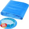 Hlimior 13 Ft Round Pool Ground Cloth 12' Fit gallery