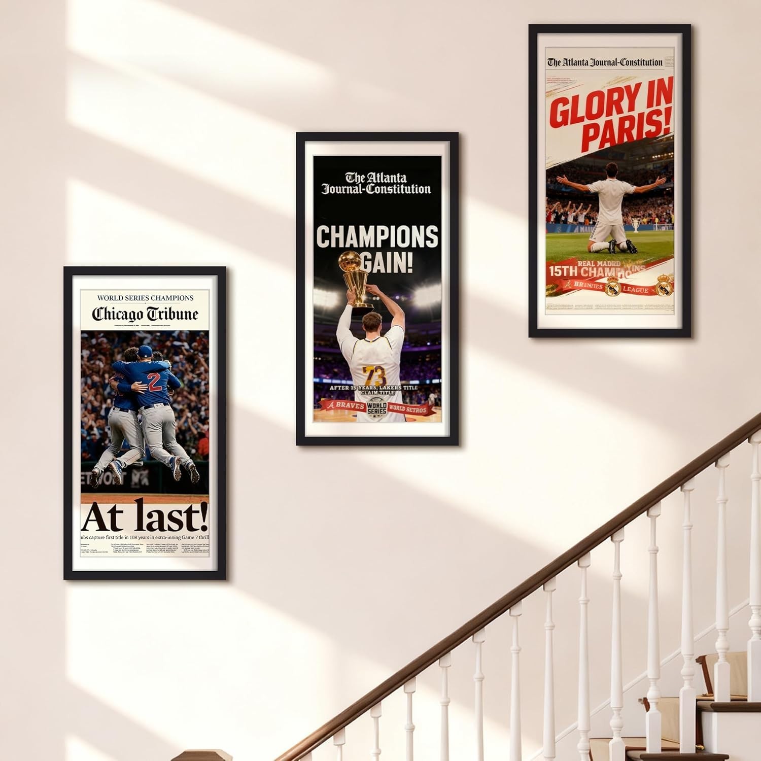 11x22 newspaper frame, Display Pictures 10x20 with Mat or 11x22 Without, Wall... gallery