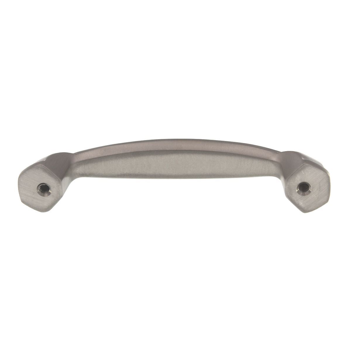 Schaub Bella Forma Arch Pull 3 3/4" (96mm) Ctr Brushed Nickel Black 845-BNB gallery