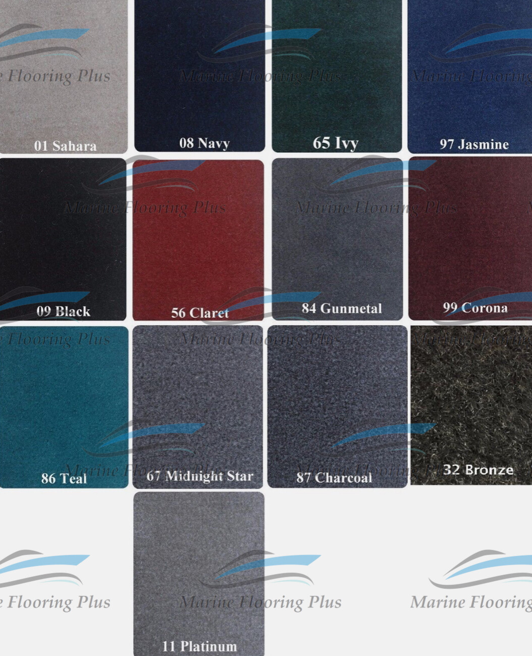 Pontoon/Boat Carpet 16 oz - 6' wide - Choose Length (5'-30') Colors Rolled gallery