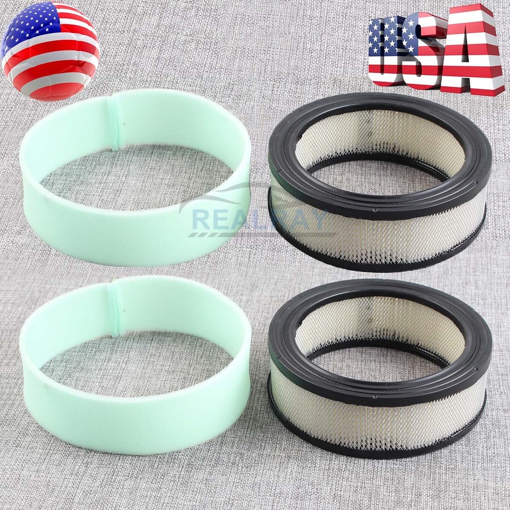 2pcs Air Filter & Pre Filter Pack kit for Kohler K241 K301 K321 K161 8HP-16HP