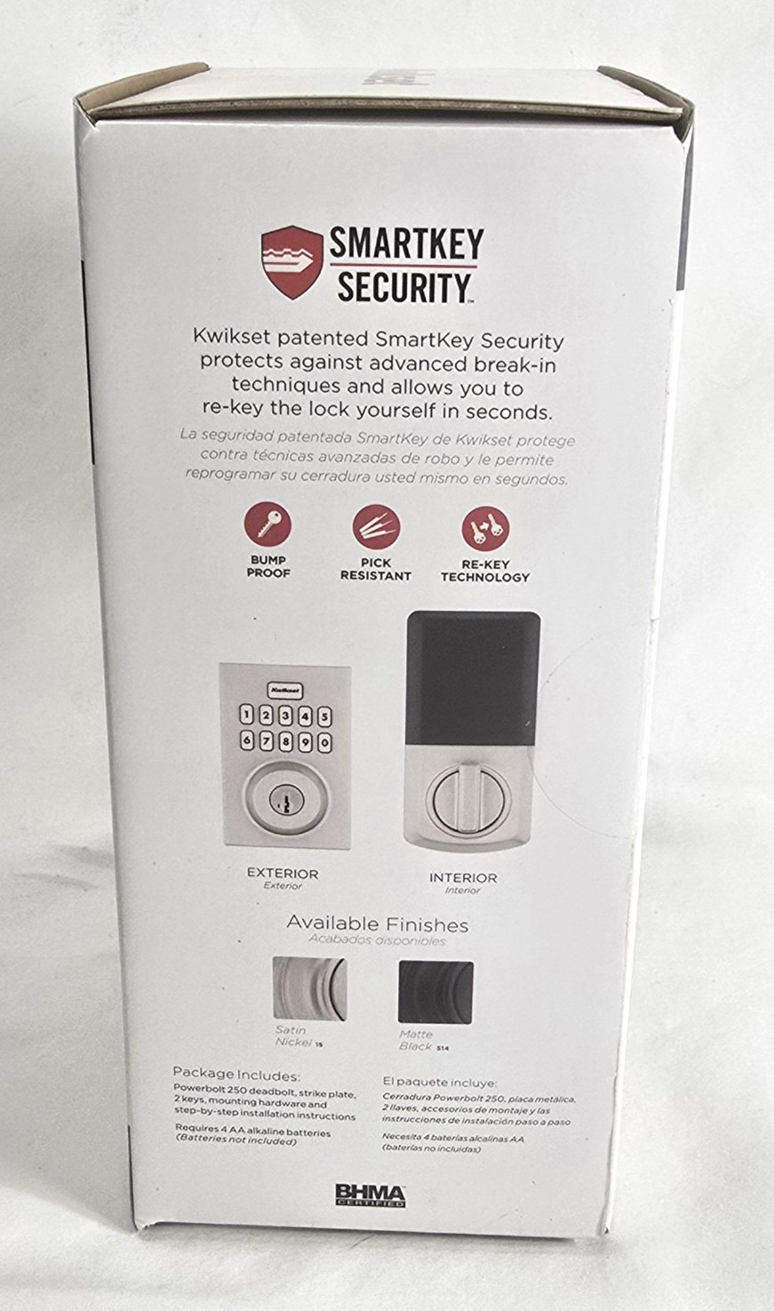 Kwikset Keyway Keypad Electronic Lock Grade 3 Satin Nickel KW1 992500-005 gallery