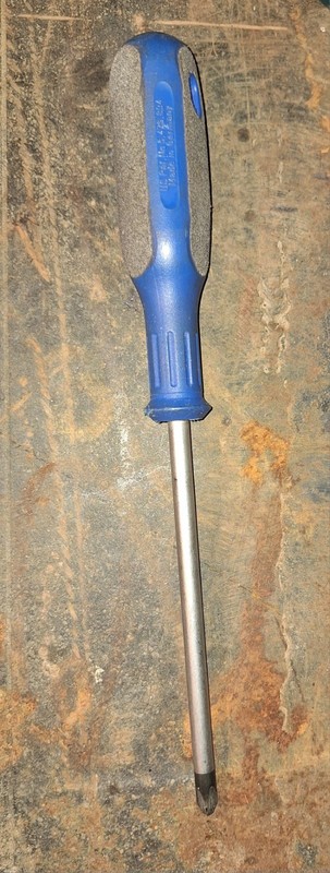 Cornwell Tools Screwdriver Phillips #3 CSD306P Blue Comfort Handle Mfd Germany gallery