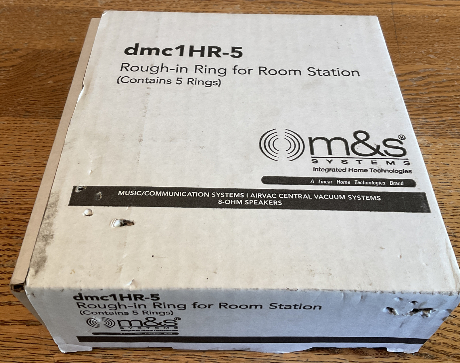 NOB Linear M&S Systems DMC1HR-5 Room Station Rough-In Ring, 5-pack gallery