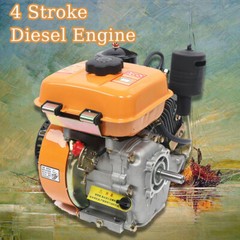 196cc 4-Stroke Engine Air-cooled Single Cylinder For Small Agricultural Machiner
