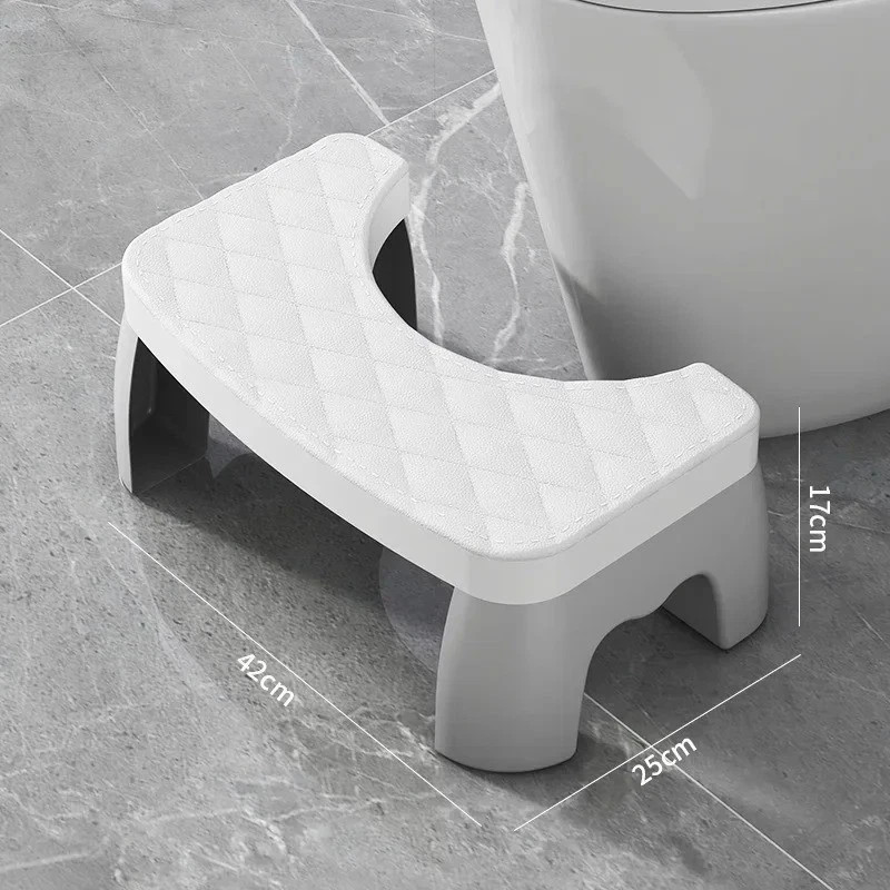 Non-Slip Toilet Step Stool – Squatty Potty Bathroom Squat Chair gallery