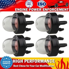 4 Pack 503936601 Primer Bulb For Husqvarna 455 Rancher K760 K750 460 445 450 435