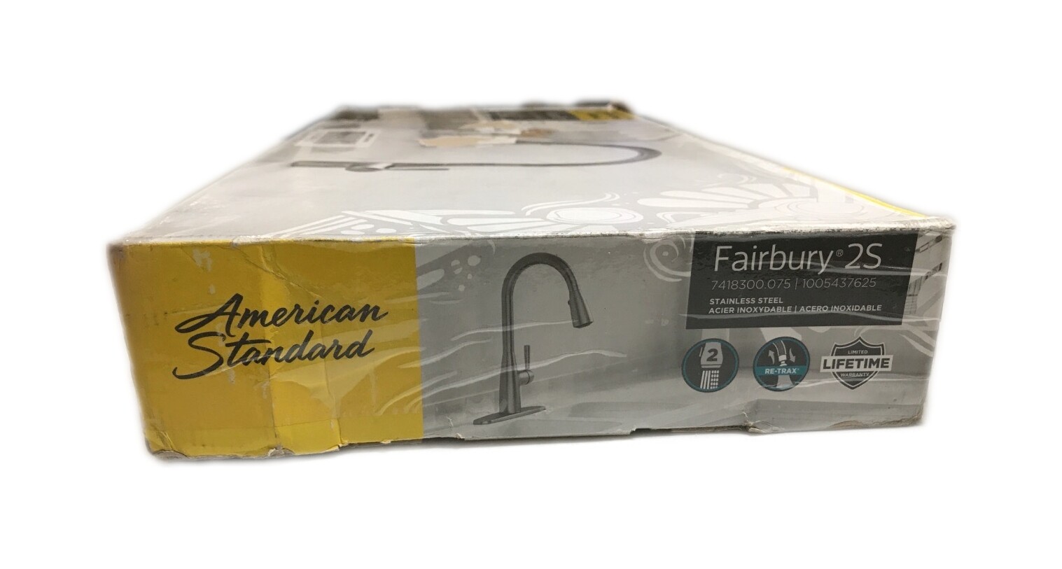 American Standard Fairbury 2S Single-Handle Pull-Down Sprayer Kitchen Faucet SS gallery