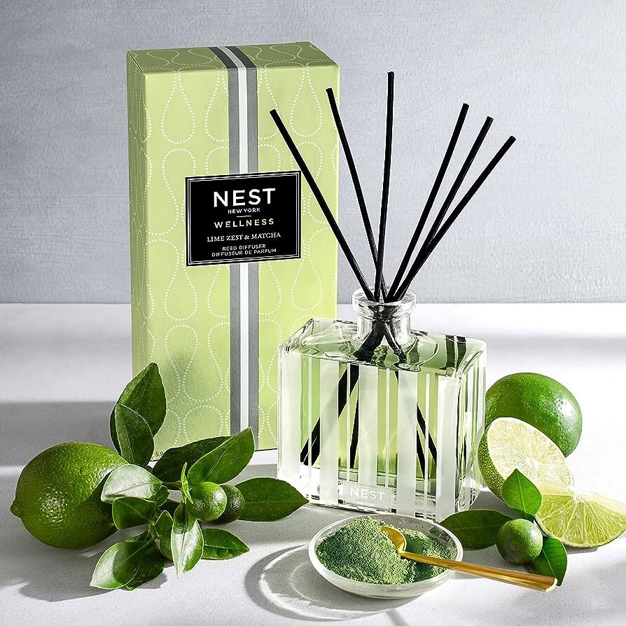 Nest Lime Zest and Matcha Reed Diffuser Lime Zest & Matcha 5.9 FL Oz gallery