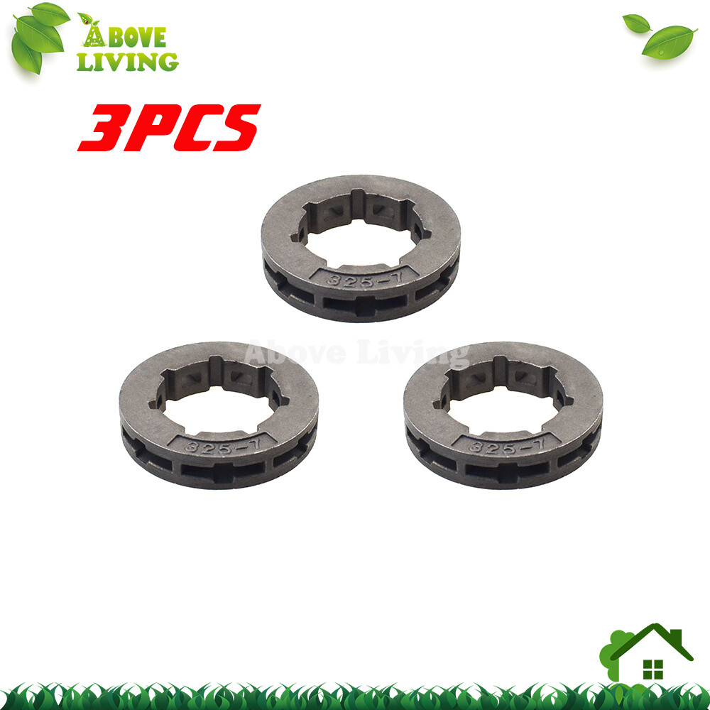 3X Chain Sprocket Rim .325 7T For Dolmar 109 110 111 115 115i Efco 152 156 165 gallery