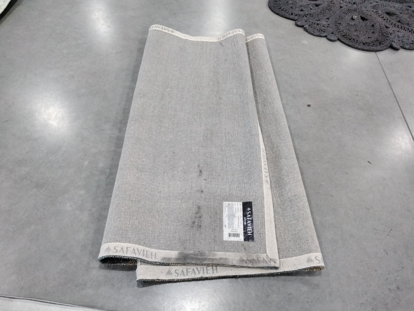 LIGHT BLUE / GOLD 5' X 8' Back Stain Rug, Reduced Price 1172759020 CAP413A-5 gallery